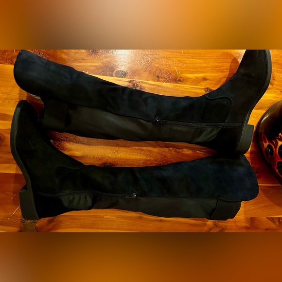 Rebel by Zigi Womens Onya, Round Toe Knee High Fashion Boots, Black, Size 7.5 - Picture 6 of 15